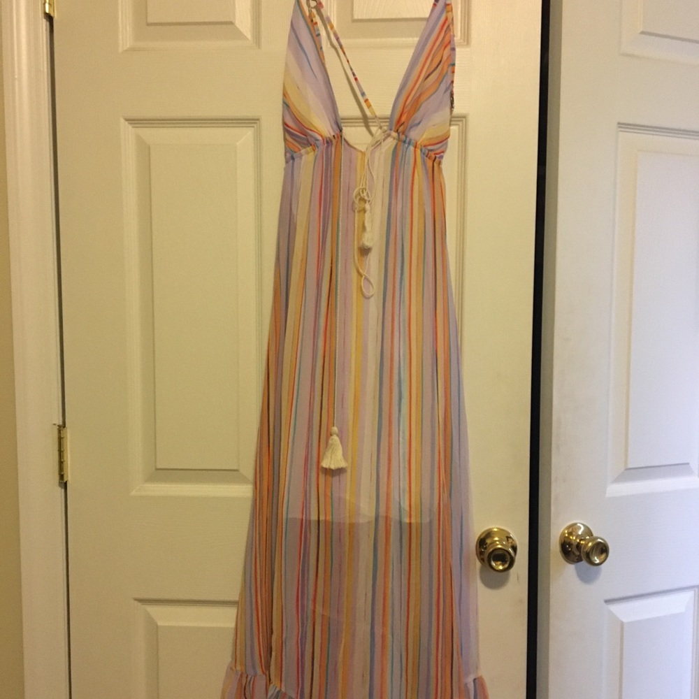 Free People Rainbow Dress